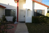 Front courtyard and back patio on nice lot 12